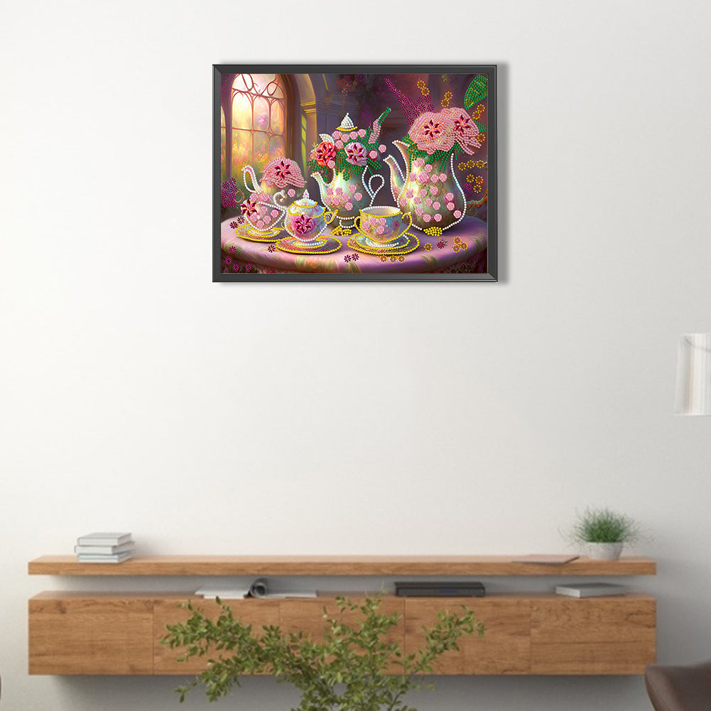 Kettle - Special Shaped Drill Diamond Painting 40*30CM