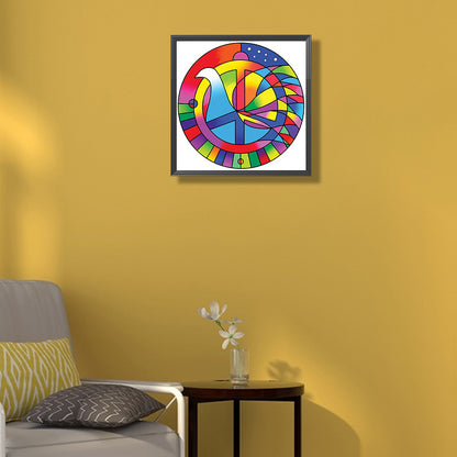 Peace - Full Round Drill Diamond Painting 30*30CM