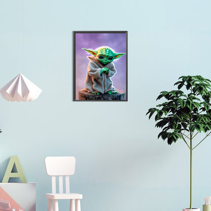 Yoda - Full Round Drill Diamond Painting 30*40CM