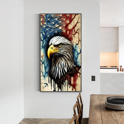 American Eagle - Full Round Drill Diamond Painting 40*70CM