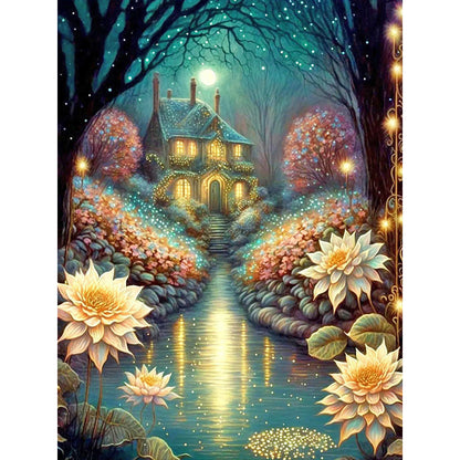 Cabin - Full Round Drill Diamond Painting 30*40CM
