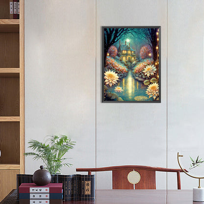 Cabin - Full Round Drill Diamond Painting 30*40CM