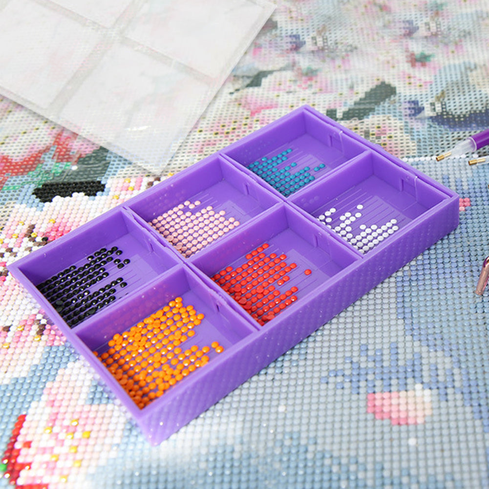 Diamond Embroidery Large Tray Bead Storage With Cover Diamond Painting Organizer