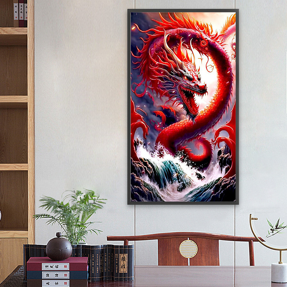 Dragon - Full Square Drill Diamond Painting 40*70CM