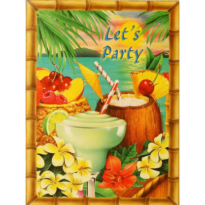 Summer Party - Full Round Drill Diamond Painting 30*40CM