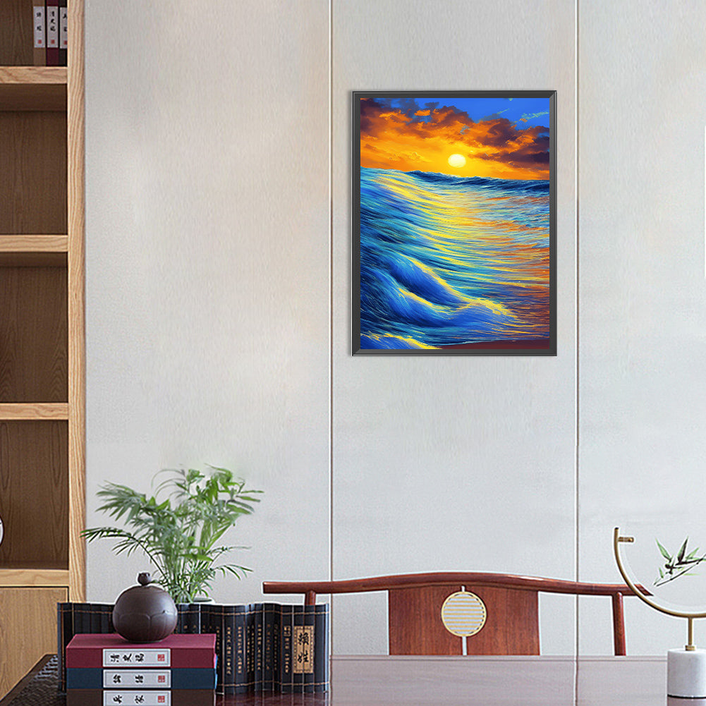 Coconut Beach - Full Round Drill Diamond Painting 30*40CM