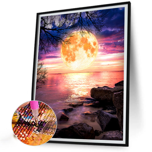 First Month - Full Round Drill Diamond Painting 30*40CM