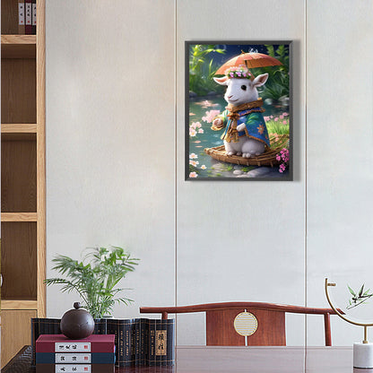 Animals In The Jungle - Full Round Drill Diamond Painting 30*40CM