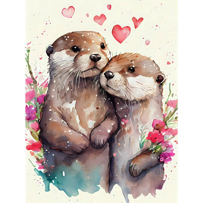 Weasel - Full Round Drill Diamond Painting 30*40CM