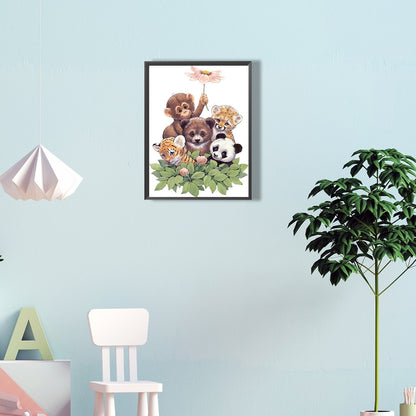 Fauna - Full Round Drill Diamond Painting 30*40CM