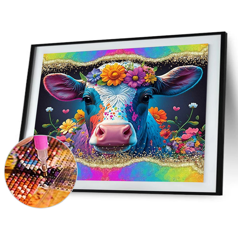 Ox - Full Round Drill Diamond Painting 40*30CM
