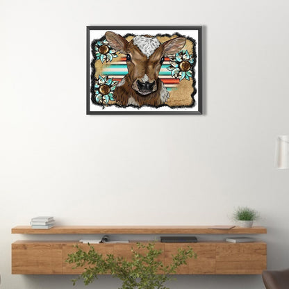 Ox - Full Round Drill Diamond Painting 40*30CM