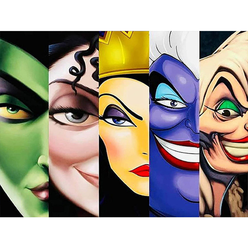 Evil Queen - Full Round Drill Diamond Painting 40*30CM