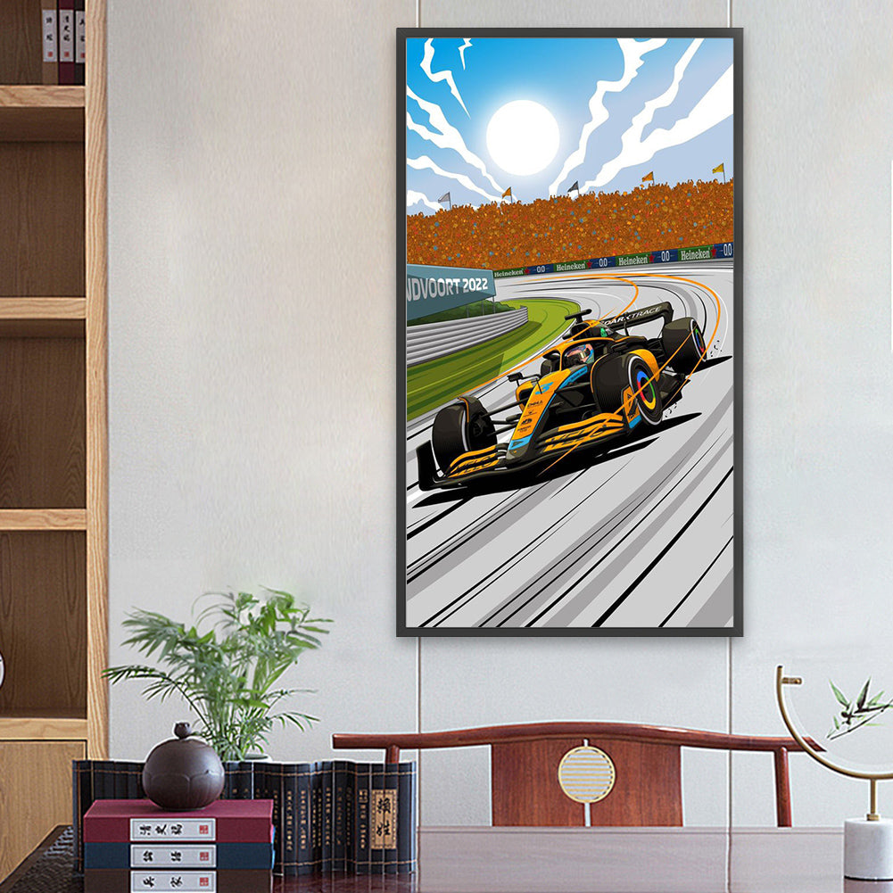 Cool Car - Full Square Drill Diamond Painting 40*70CM