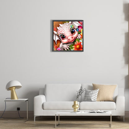 Cartoon Pterodactyl - Full Round Drill Diamond Painting 30*30CM