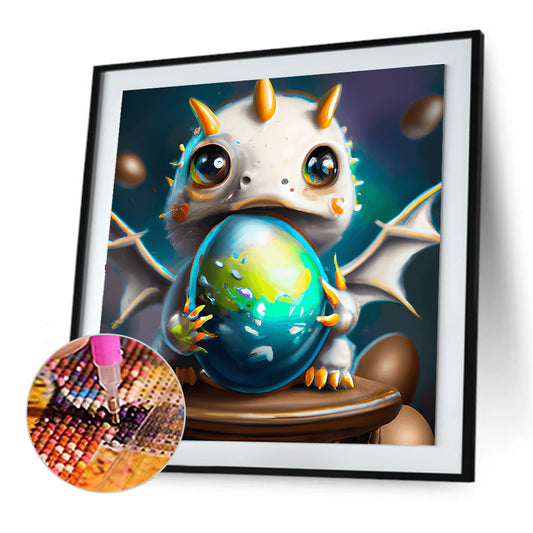 Cartoon Pterodactyl - Full Round Drill Diamond Painting 30*30CM