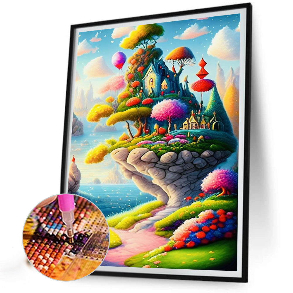 Colorful World - Full Round Drill Diamond Painting 30*40CM