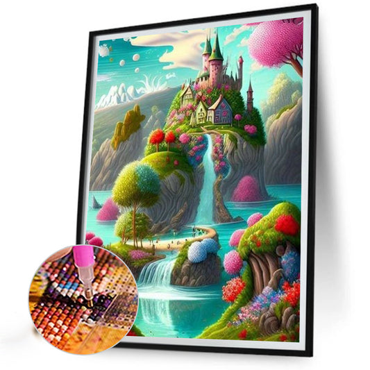 Colorful World - Full Round Drill Diamond Painting 30*40CM