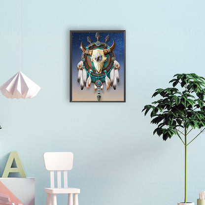 Dreamcatcher - Full Round Drill Diamond Painting 30*40CM