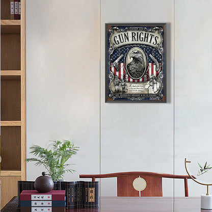 Independence Day - Full Round Drill Diamond Painting 30*40CM