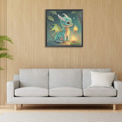 Little Pterosaur - Special Shaped Drill Diamond Painting 30*30CM