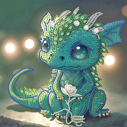 Little Pterosaur - Special Shaped Drill Diamond Painting 30*30CM