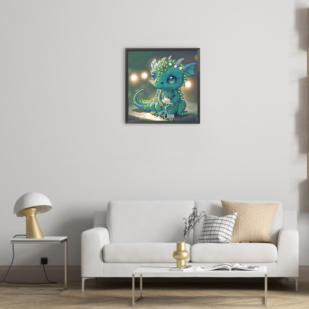 Little Pterosaur - Special Shaped Drill Diamond Painting 30*30CM