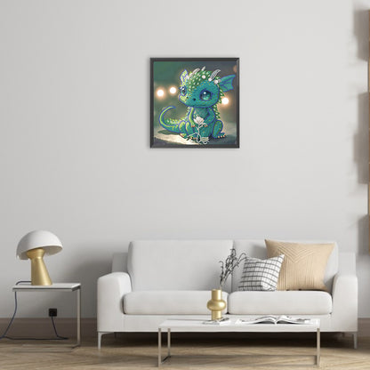 Little Pterosaur - Special Shaped Drill Diamond Painting 30*30CM