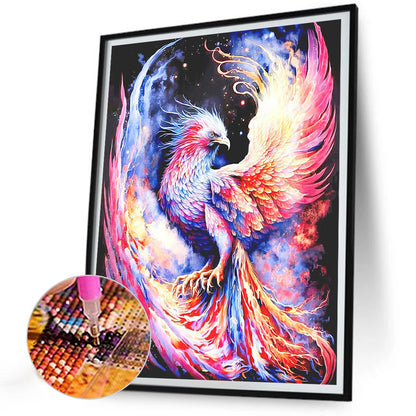 Phoenix Reborn From The Ashes - Full Round Drill Diamond Painting 30*40CM