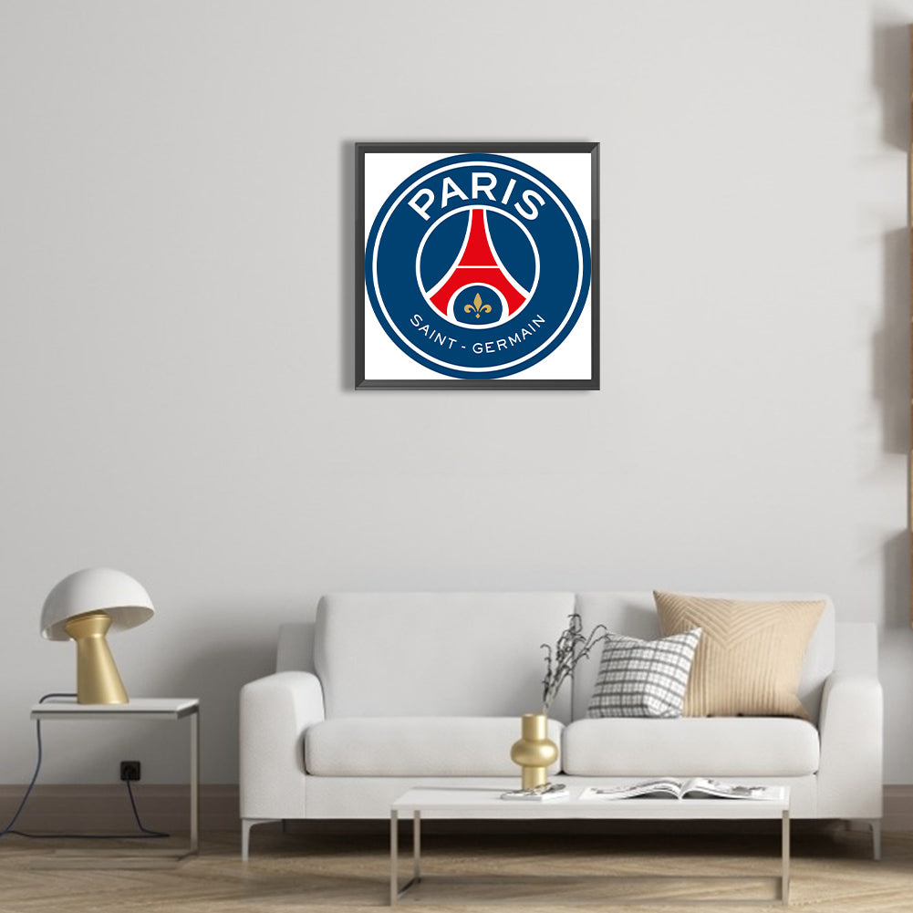 Paris Saint Germain - Full Round Drill Diamond Painting 40*40CM