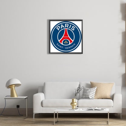 Paris Saint Germain - Full Round Drill Diamond Painting 40*40CM