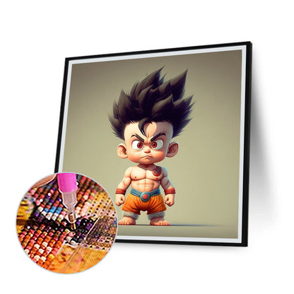 Q Version Dragon Ball - Full Round Drill Diamond Painting 30*30CM
