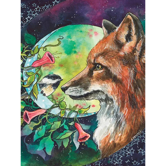 Fox - Full Round Drill Diamond Painting 30*40CM