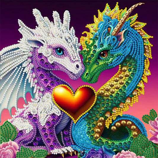 Personality Pterosaur - Special Shaped Drill Diamond Painting 30*30CM