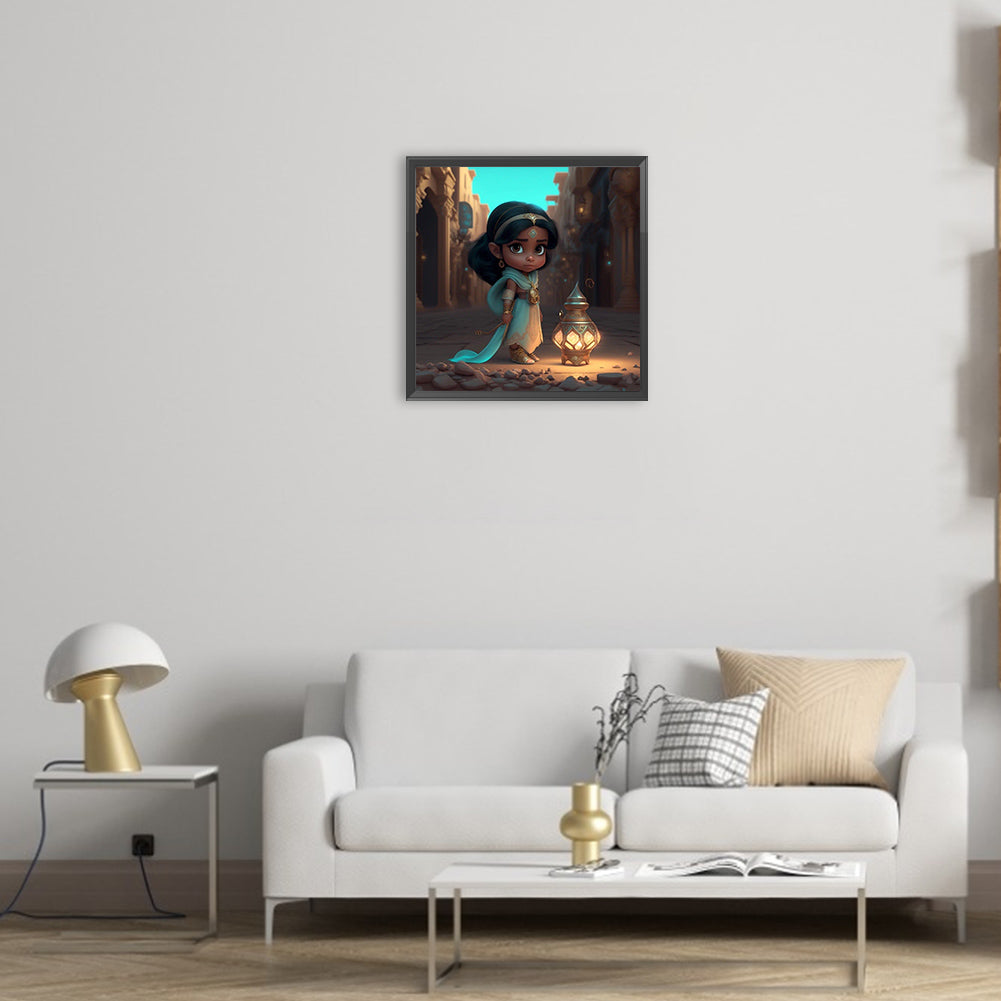 Disney Princess And Prince - Full Round Drill Diamond Painting 30*30CM