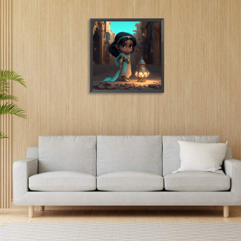 Disney Princess And Prince - Full Round Drill Diamond Painting 30*30CM