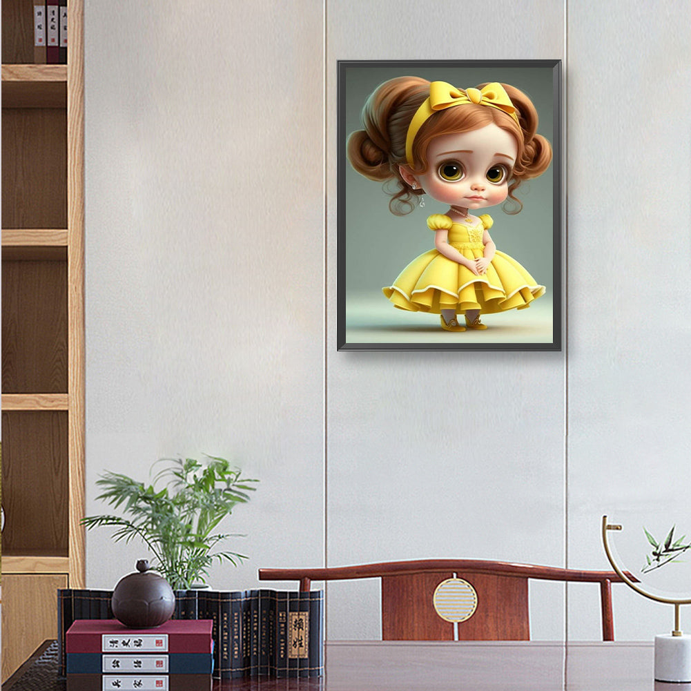 Disney Princess And Prince - Full Round Drill Diamond Painting 30*30CM