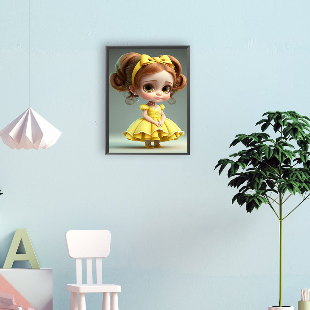 Disney Princess And Prince - Full Round Drill Diamond Painting 30*30CM