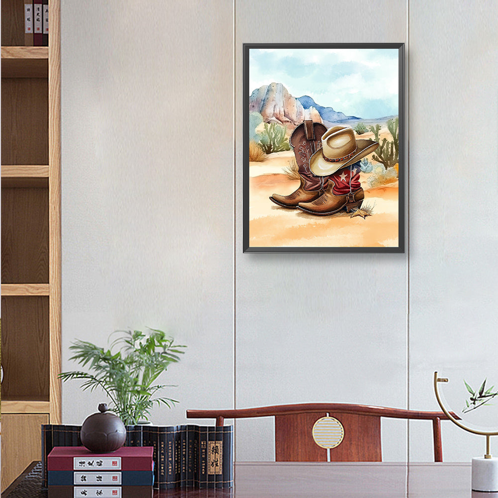 Boots - Full Round Drill Diamond Painting 30*40CM
