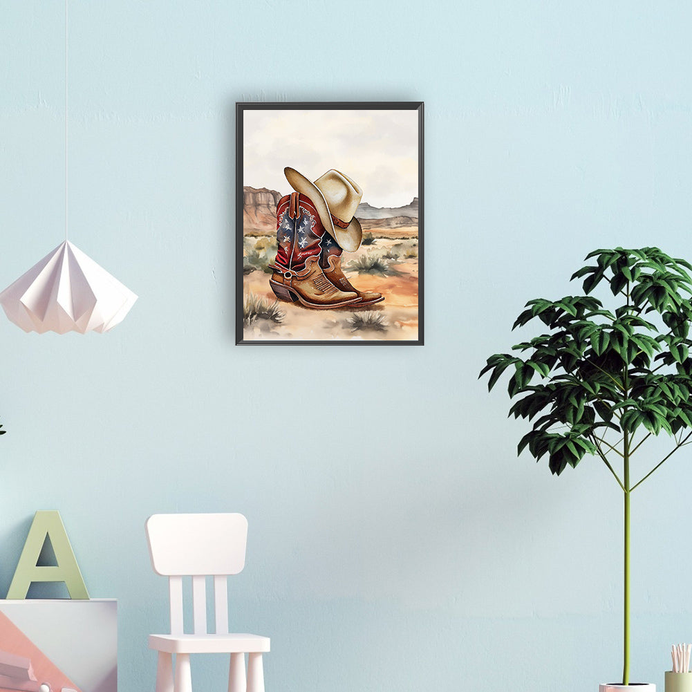 Boots - Full Round Drill Diamond Painting 30*40CM