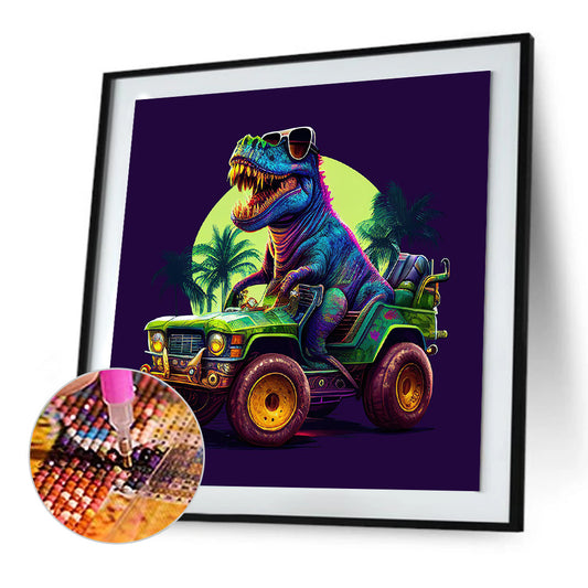 Tyrannosaurus Rex - Full Round Drill Diamond Painting 30*30CM