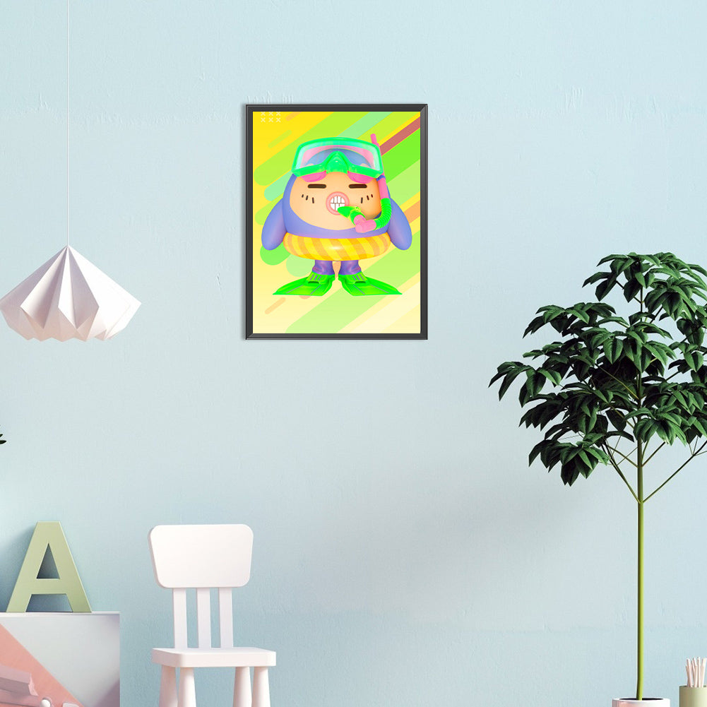 Egg Party - Full Round Drill Diamond Painting 30*40CM