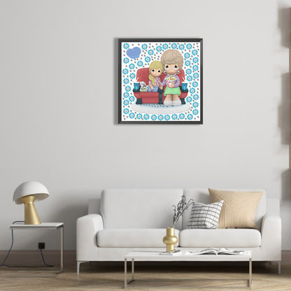Precious Memory Doll - Special Shaped Drill Diamond Painting 30*30CM