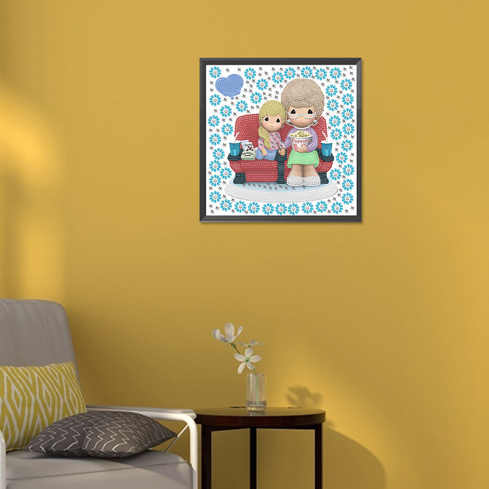Precious Memory Doll - Special Shaped Drill Diamond Painting 30*30CM