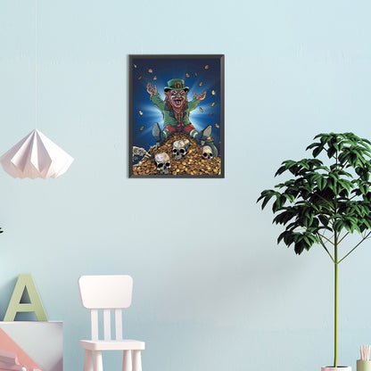 Leprechaun - Full Round Drill Diamond Painting 30*40CM