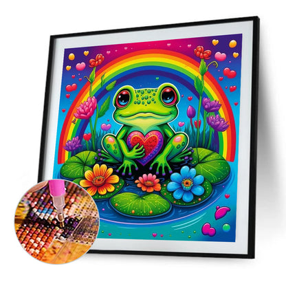Frog - Full Round Drill Diamond Painting 35*35CM