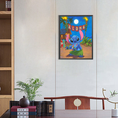 Stitch - Full Round Drill Diamond Painting 30*40CM