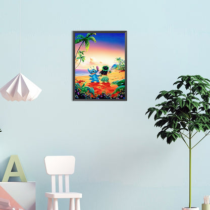 Stitch - Full Round Drill Diamond Painting 30*40CM