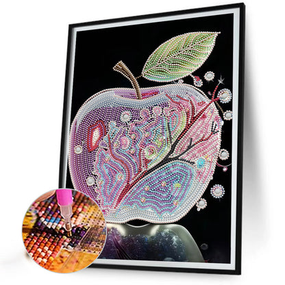 Purple Apple - Special Shaped Drill Diamond Painting 30*40CM