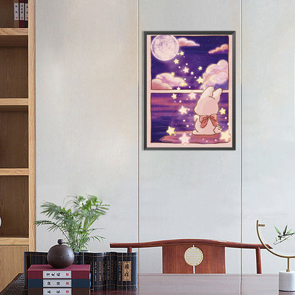 Star Bunny - Full Round Drill Diamond Painting 40*50CM